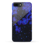 Pixelated Blue Nebula Phone Case