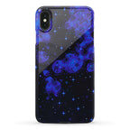 Pixelated Blue Nebula Phone Case