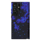 Pixelated Blue Nebula Phone Case