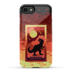 Death Dino Tarot Phone Case