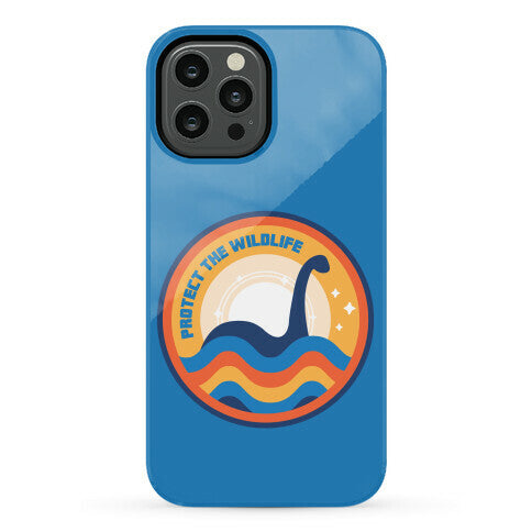Protect The Wildlife - Nessie, Loch Ness Monster Phone Case