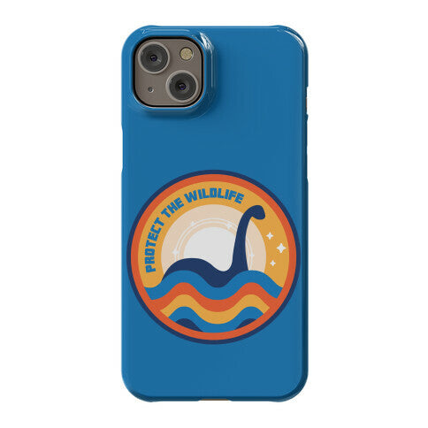 Protect The Wildlife - Nessie, Loch Ness Monster Phone Case