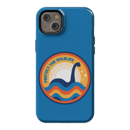 Protect The Wildlife - Nessie, Loch Ness Monster Phone Case