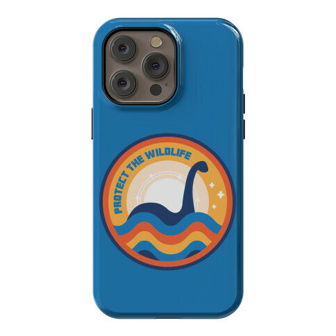 Protect The Wildlife - Nessie, Loch Ness Monster Phone Case