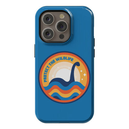 Protect The Wildlife - Nessie, Loch Ness Monster Phone Case