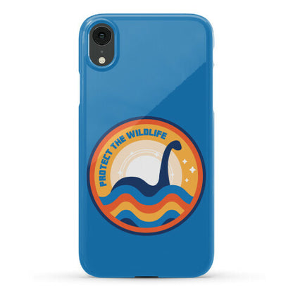 Protect The Wildlife - Nessie, Loch Ness Monster Phone Case