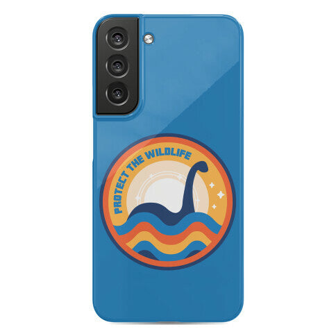 Protect The Wildlife - Nessie, Loch Ness Monster Phone Case