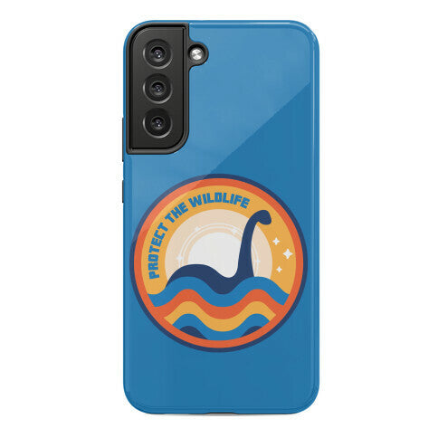 Protect The Wildlife - Nessie, Loch Ness Monster Phone Case
