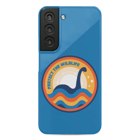 Protect The Wildlife - Nessie, Loch Ness Monster Phone Case