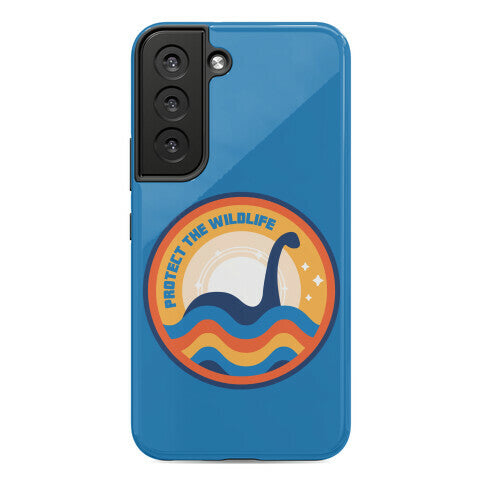 Protect The Wildlife - Nessie, Loch Ness Monster Phone Case