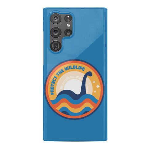 Protect The Wildlife - Nessie, Loch Ness Monster Phone Case