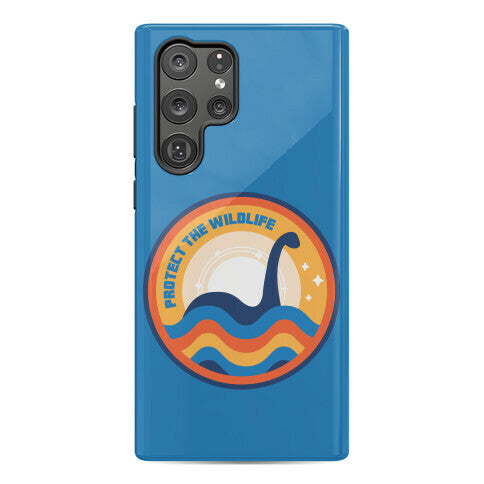 Protect The Wildlife - Nessie, Loch Ness Monster Phone Case
