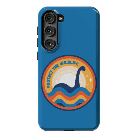 Protect The Wildlife - Nessie, Loch Ness Monster Phone Case