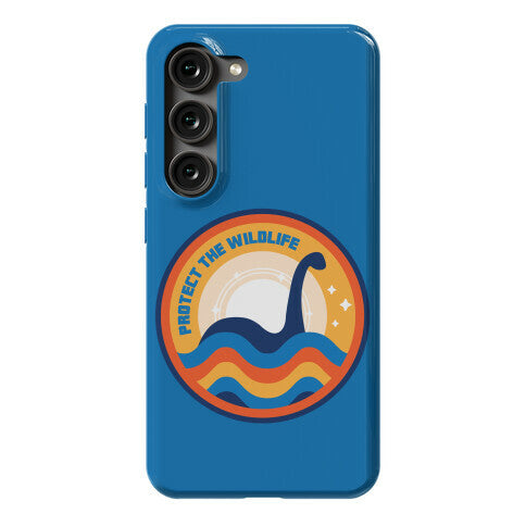 Protect The Wildlife - Nessie, Loch Ness Monster Phone Case