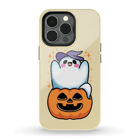 Cute Halloween Ghost Phone Case LookHUMAN - Main Image