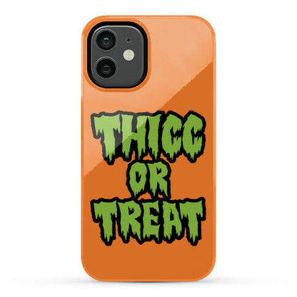 Thicc Or Treat Phone Case