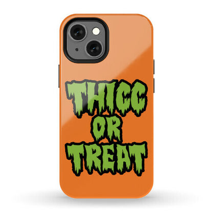 Thicc Or Treat Phone Case