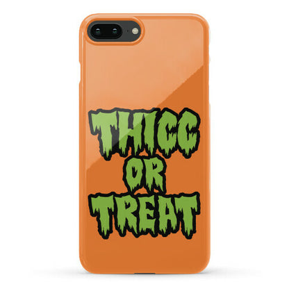 Thicc Or Treat Phone Case