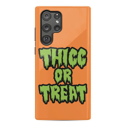 Thicc Or Treat Phone Case
