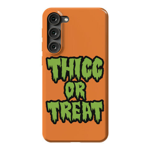 Thicc Or Treat Phone Case