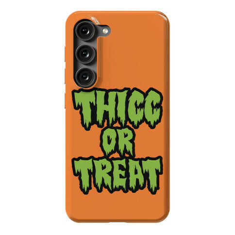 Thicc Or Treat Phone Case