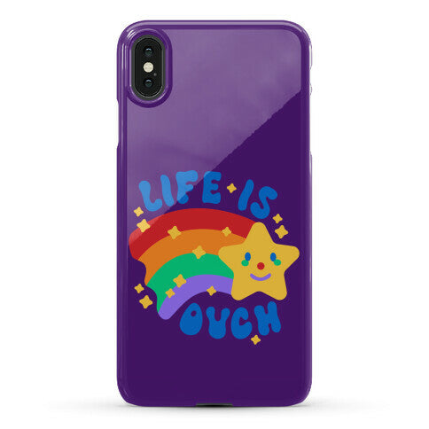 Life Is Ouch Shooting Star Phone Case