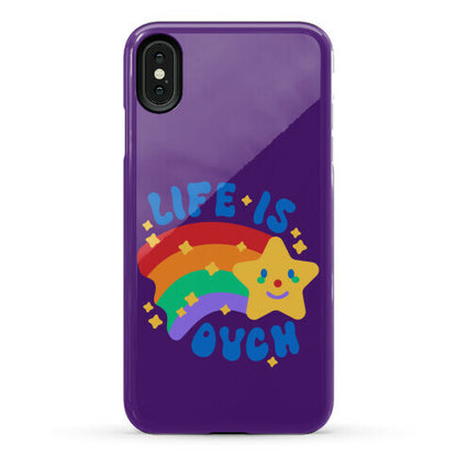 Life Is Ouch Shooting Star Phone Case