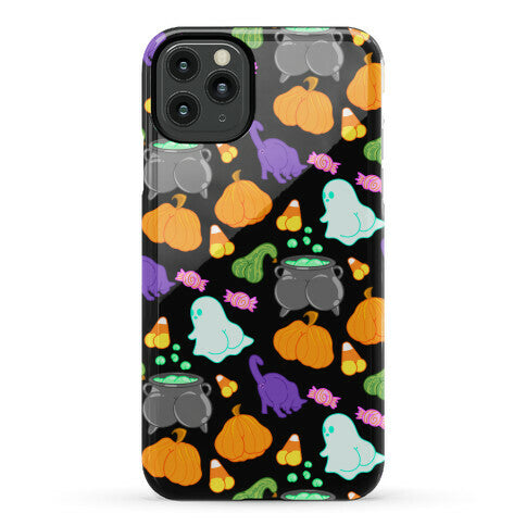 Spooky Booties Pattern Phone Case
