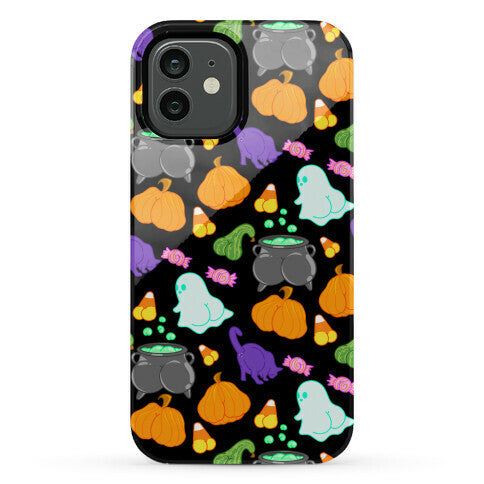 Spooky Booties Pattern Phone Case