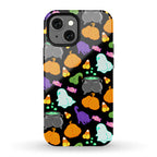 Spooky Booties Pattern Phone Case