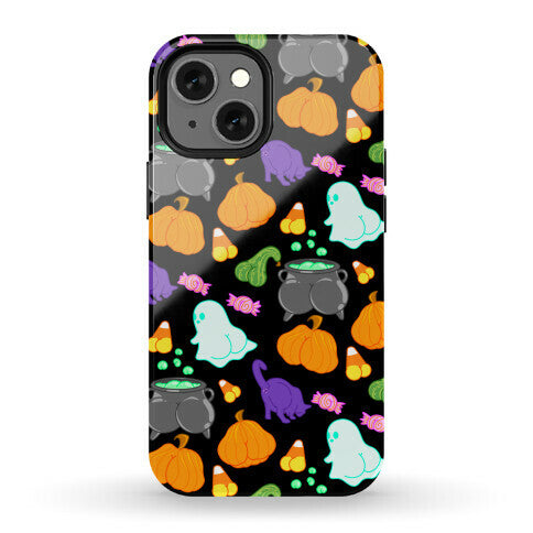 Spooky Booties Pattern Phone Case