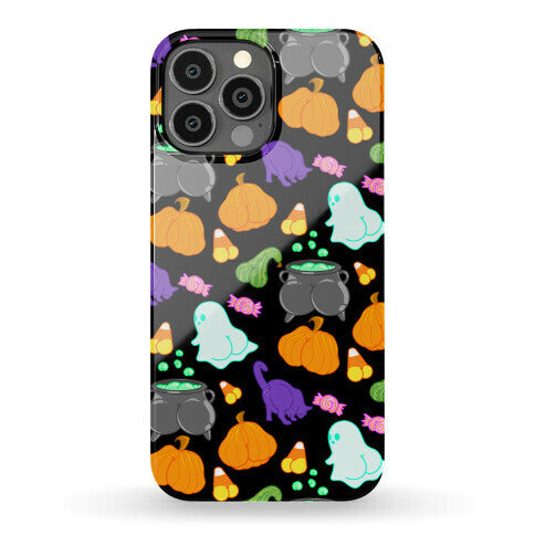 Spooky Booties Pattern Phone Case