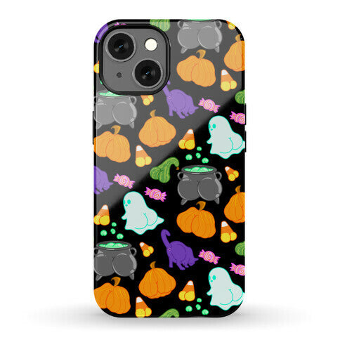 Spooky Booties Pattern Phone Case