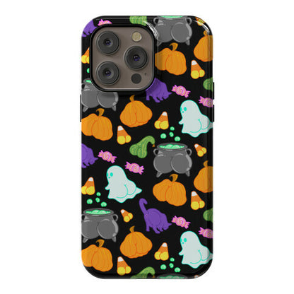 Spooky Booties Pattern Phone Case