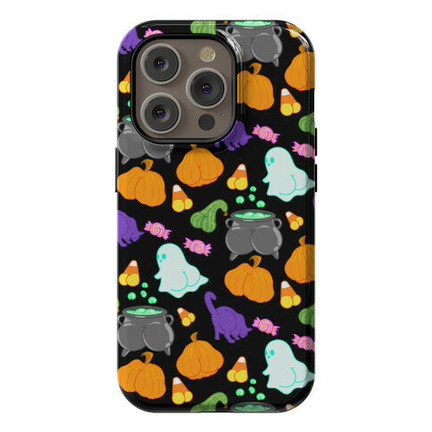 Spooky Booties Pattern Phone Case