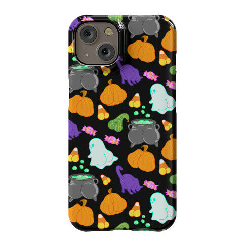Spooky Booties Pattern Phone Case