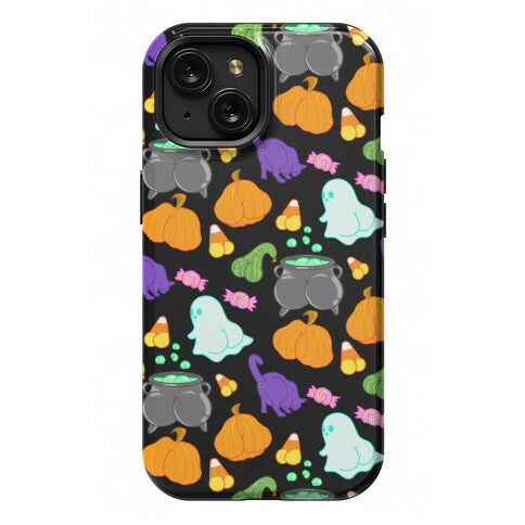 Spooky Booties Pattern Phone Case
