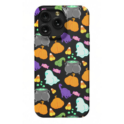 Spooky Booties Pattern Phone Case