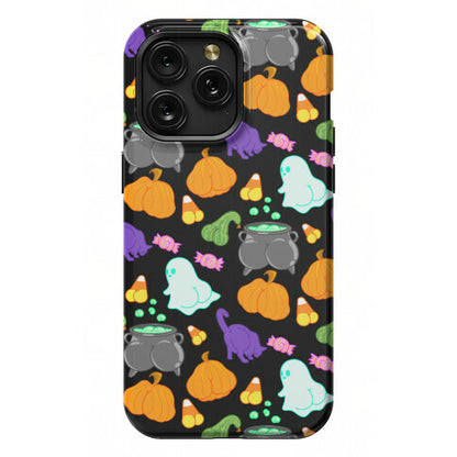 Spooky Booties Pattern Phone Case