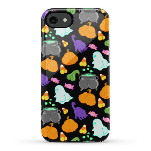 Spooky Booties Pattern Phone Case