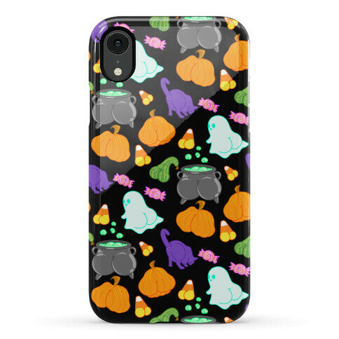 Spooky Booties Pattern Phone Case