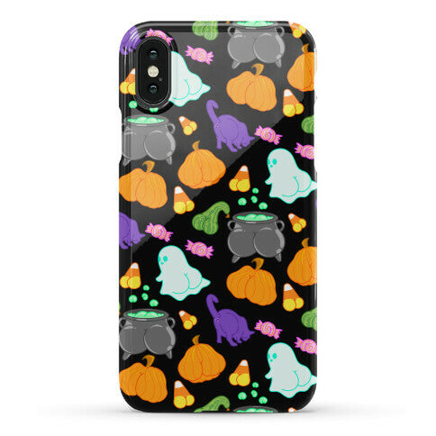 Spooky Booties Pattern Phone Case