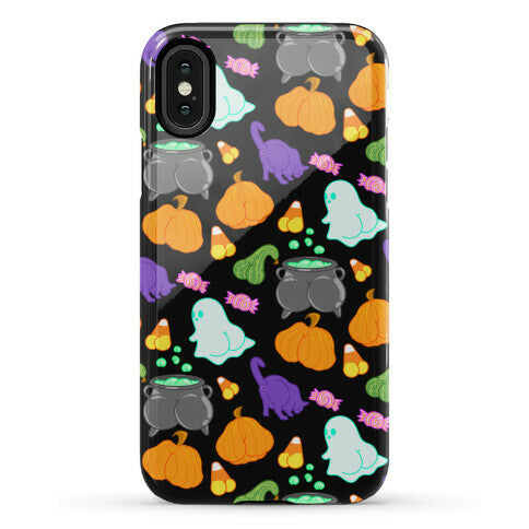 Spooky Booties Pattern Phone Case