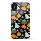 Spooky Booties Pattern Phone Case