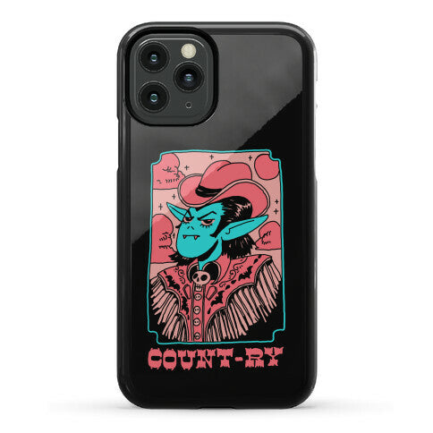 Count-ry Vampire Phone Case