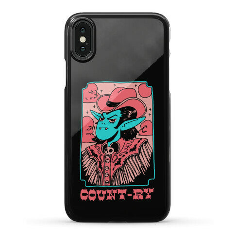 Count-ry Vampire Phone Case