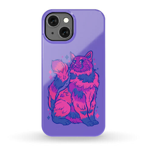 Bisexual Pride Cat Phone Case