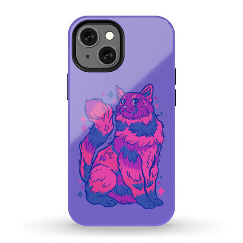 Bisexual Pride Cat Phone Case