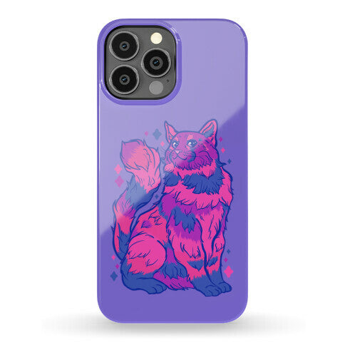 Bisexual Pride Cat Phone Case