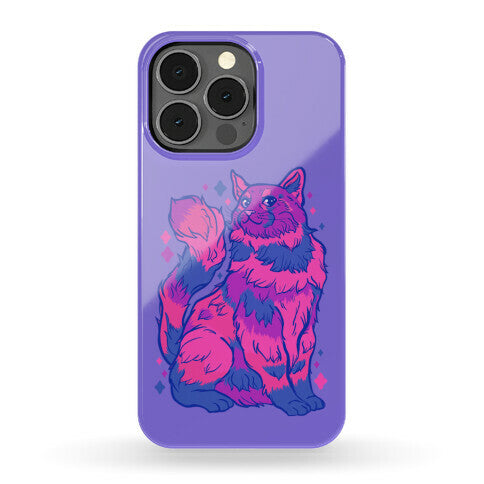 Bisexual Pride Cat Phone Case